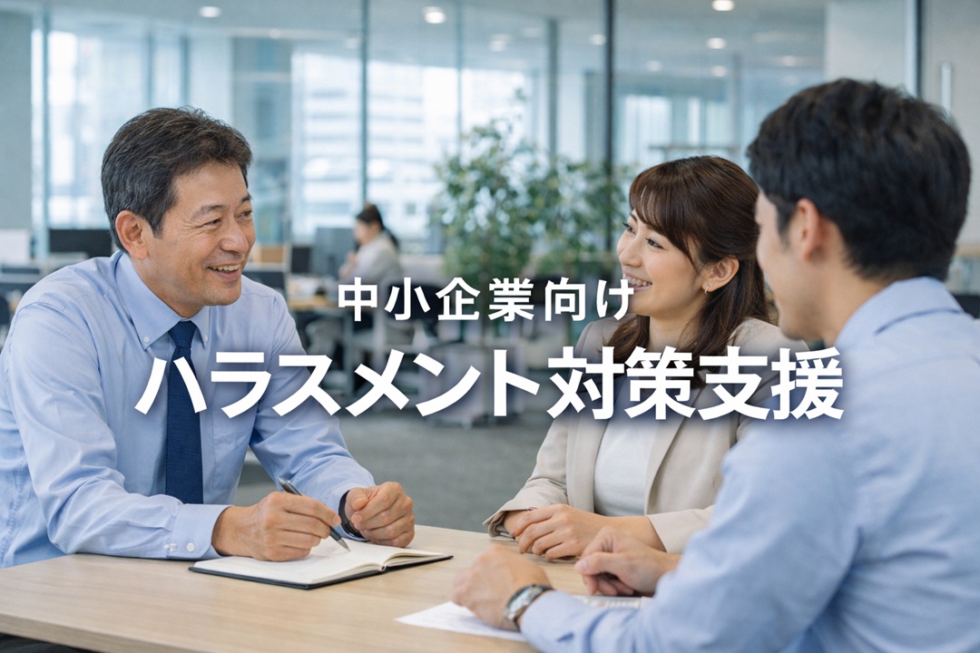 中小企業向けハラスメント対策支援