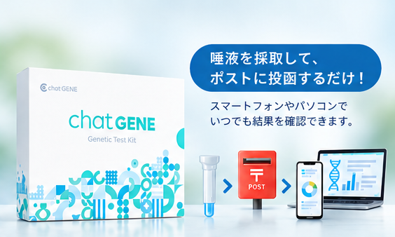 遺伝子検chatGENEの検査方法